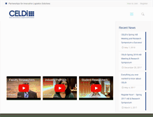 Tablet Screenshot of celdi.org